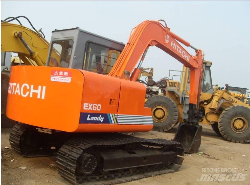 Hitachi EX 60 소형 굴삭기 7톤 미만
