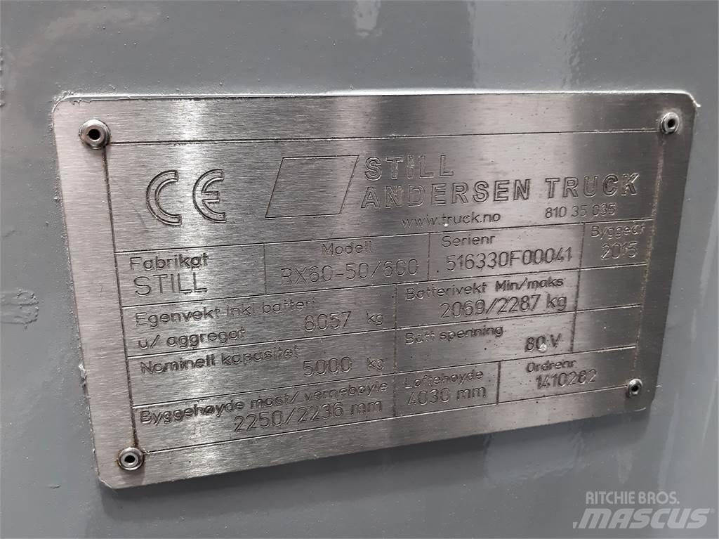 Still RX60 50 600 전동 지게차