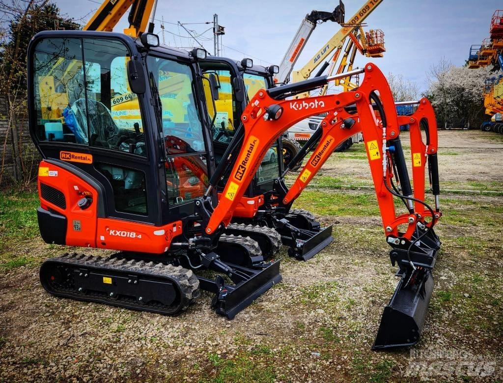Kubota KX 018-4 소형 굴삭기 7톤 미만