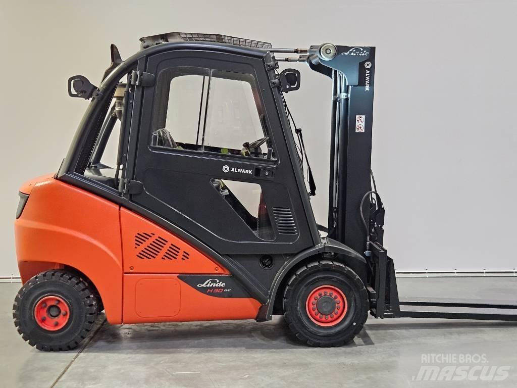 Linde H30D 디젤 지게차