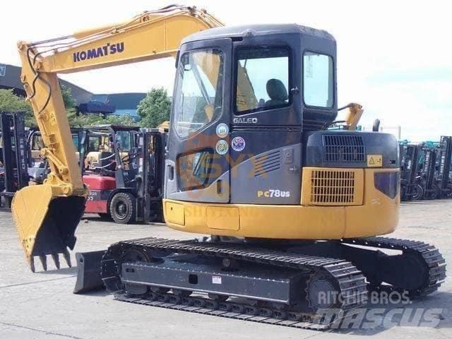 Komatsu PC 78 US 중형굴삭기 7톤-28톤