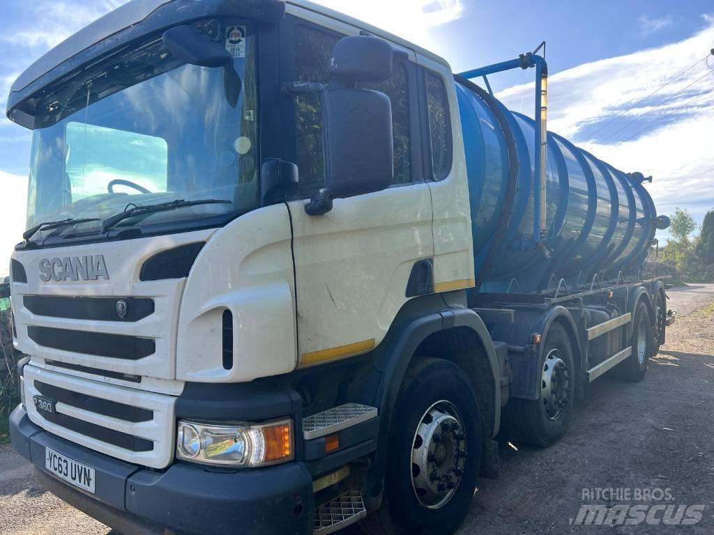 Scania P 360 탱커 트럭
