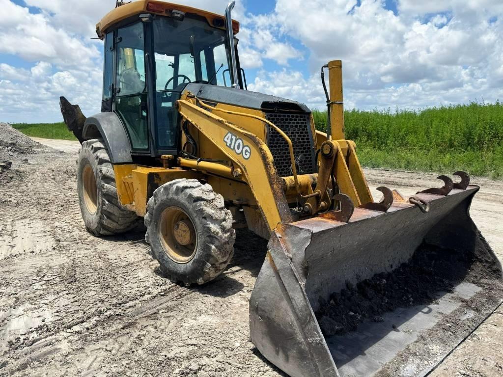 DEERE 410G 백호로더
