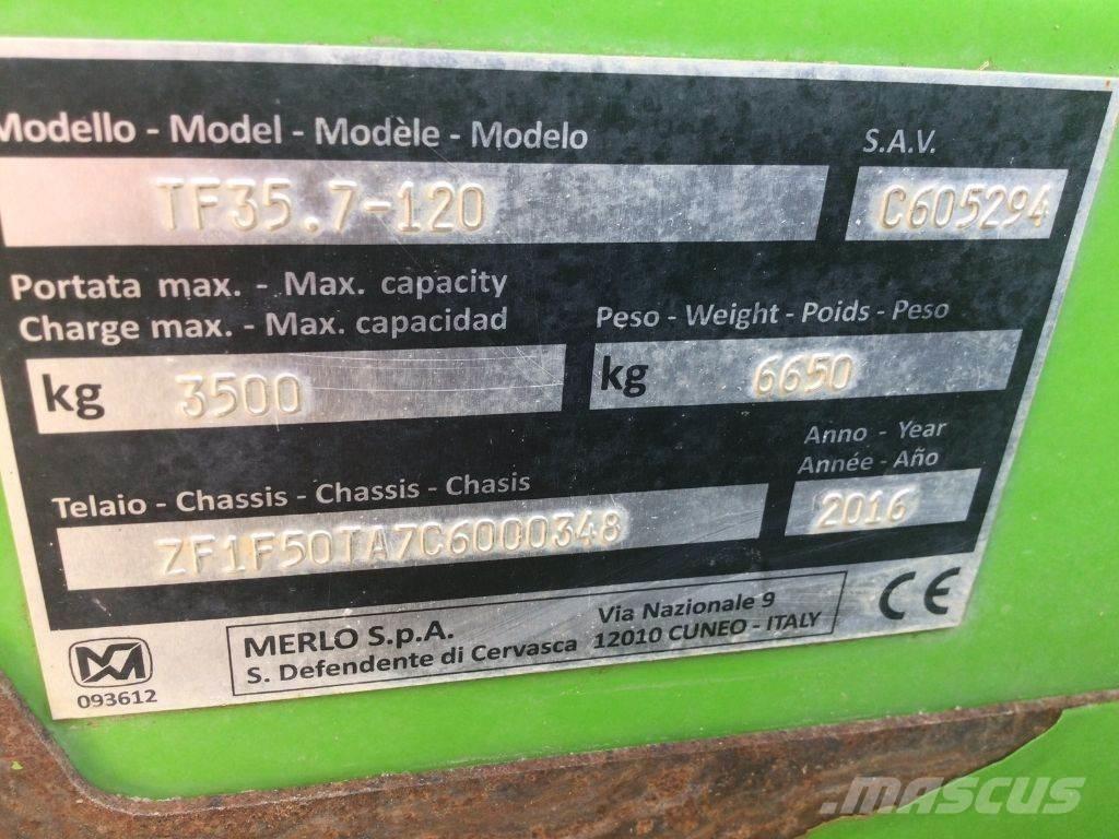 Merlo Tf35.7-120 농업용 텔레 핸들러