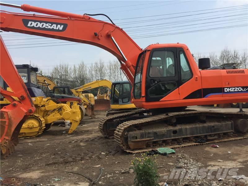 Doosan dh220lc-7 대형 굴삭기 29톤 이상