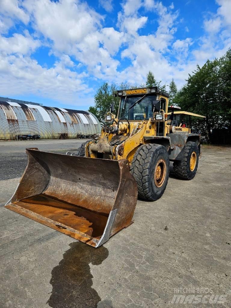 Hanomag 55 D  휠로우더