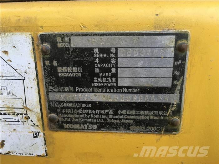 Komatsu PC 200-7 대형 굴삭기 29톤 이상