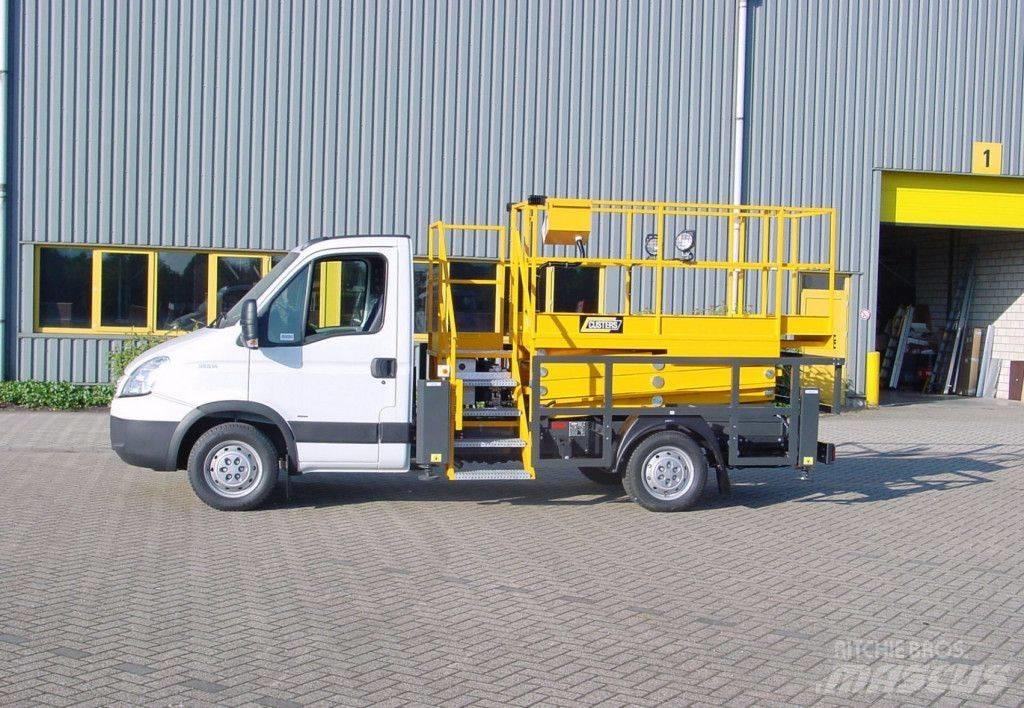 Iveco Daily 35 S14 트럭 탑재 고소작업대