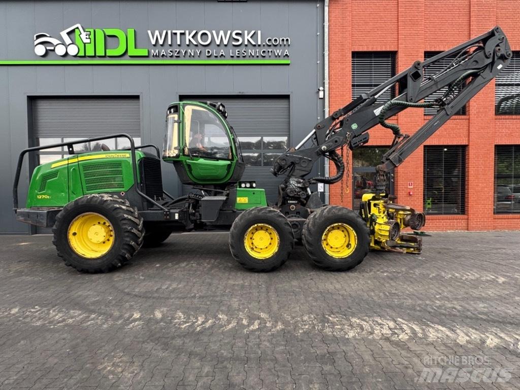John Deere 1270 E 원목 하베스터