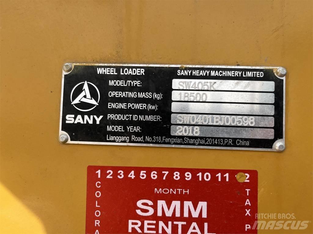 Sany SW405K  휠로우더