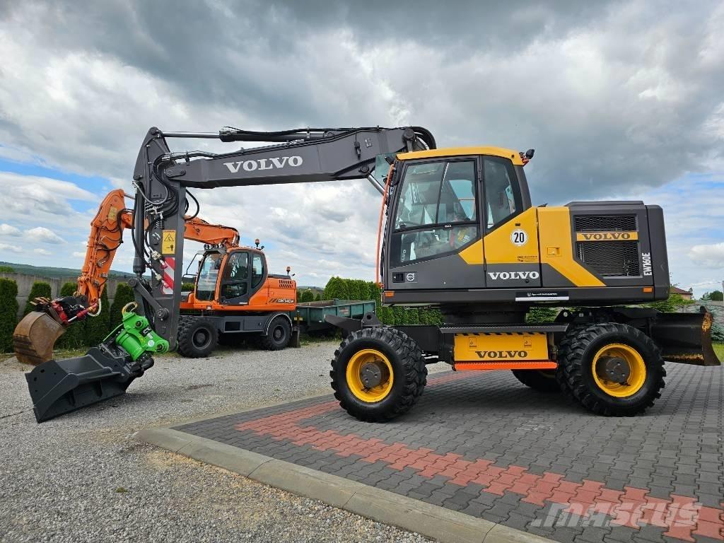 Volvo EW 160 E  휠 굴삭기