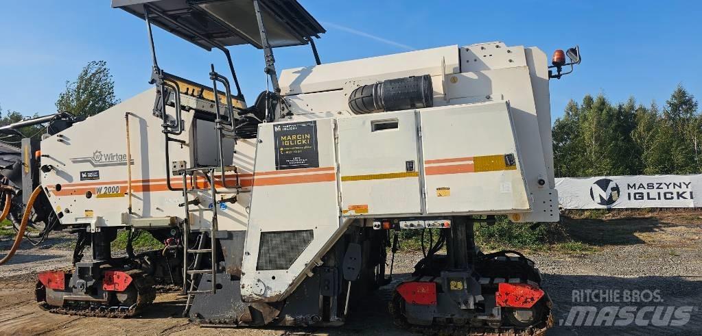 Wirtgen W2000 아스팔트 콜드 밀링 기계