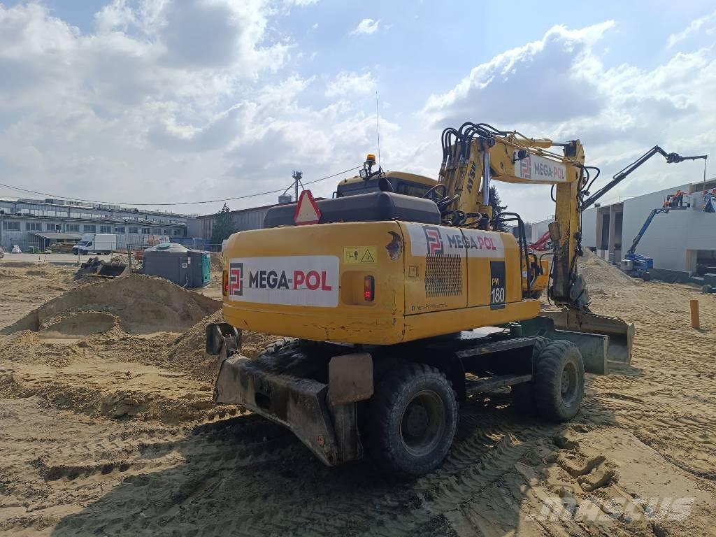 Komatsu PW180-7E0  휠 굴삭기
