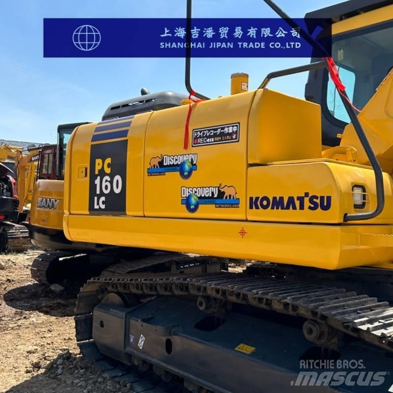 Komatsu PC 160 중형굴삭기 7톤-28톤