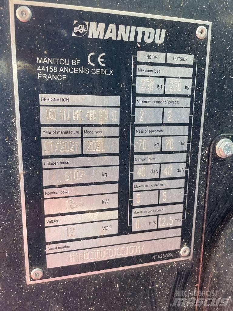 Manitou 160 ATJ 관절형 전동이동 리프트