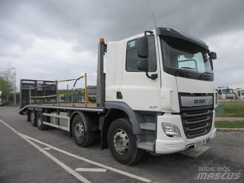 DAF CF450 플랫베드/윈치 트럭