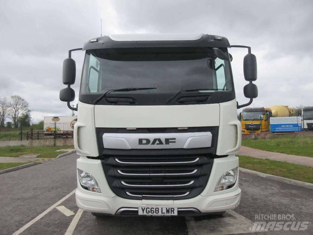 DAF CF450 플랫베드/윈치 트럭