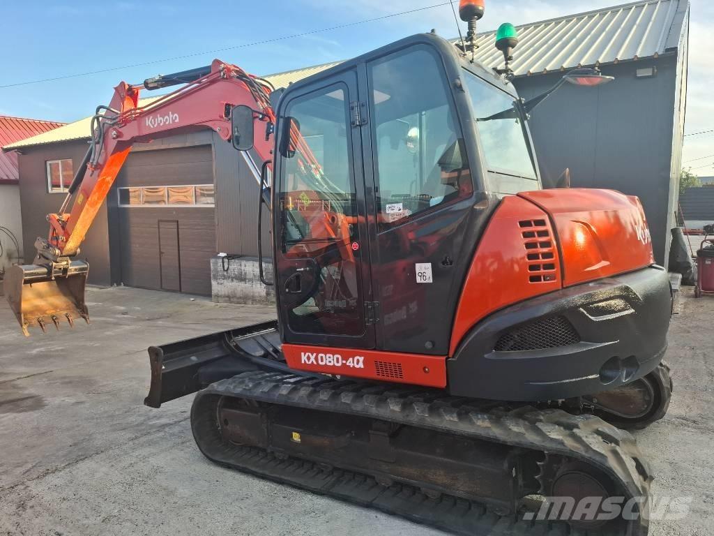 Kubota Kx 0-80-4 중형굴삭기 7톤-28톤