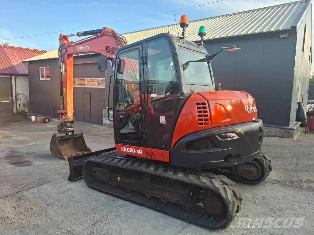 Kubota Kx 0-80-4 중형굴삭기 7톤-28톤