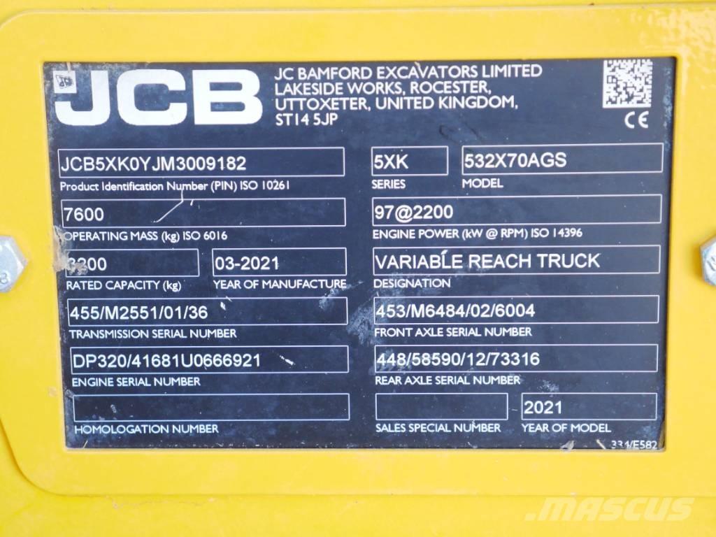 JCB 532-70 텔러 핸들러