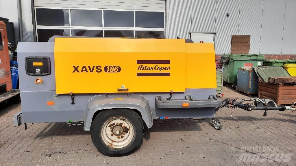 Atlas Copco XAVS 186 콤푸레샤