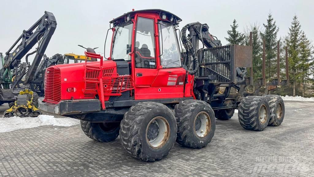 Komatsu 865 원목 포워더