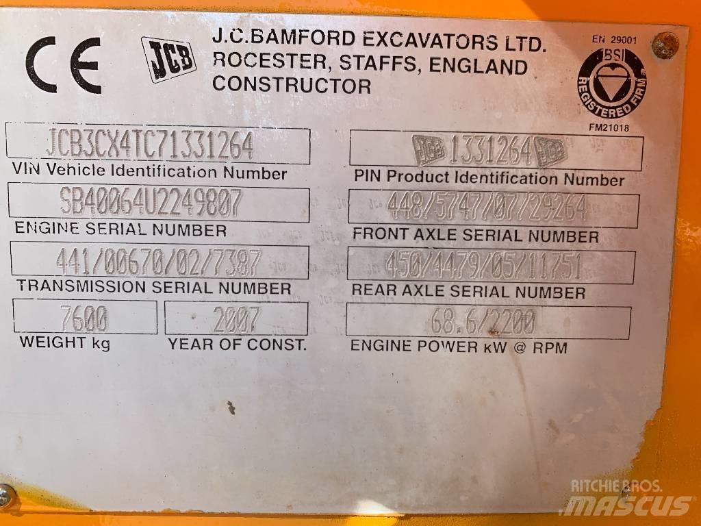 JCB 3 CX  휠 굴삭기