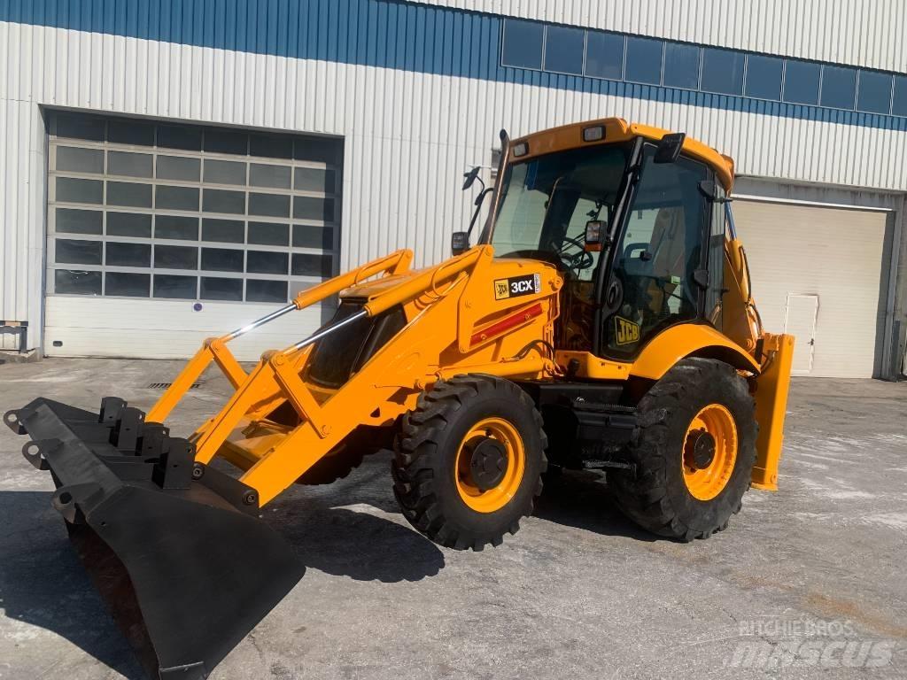 JCB 3 CX  휠 굴삭기