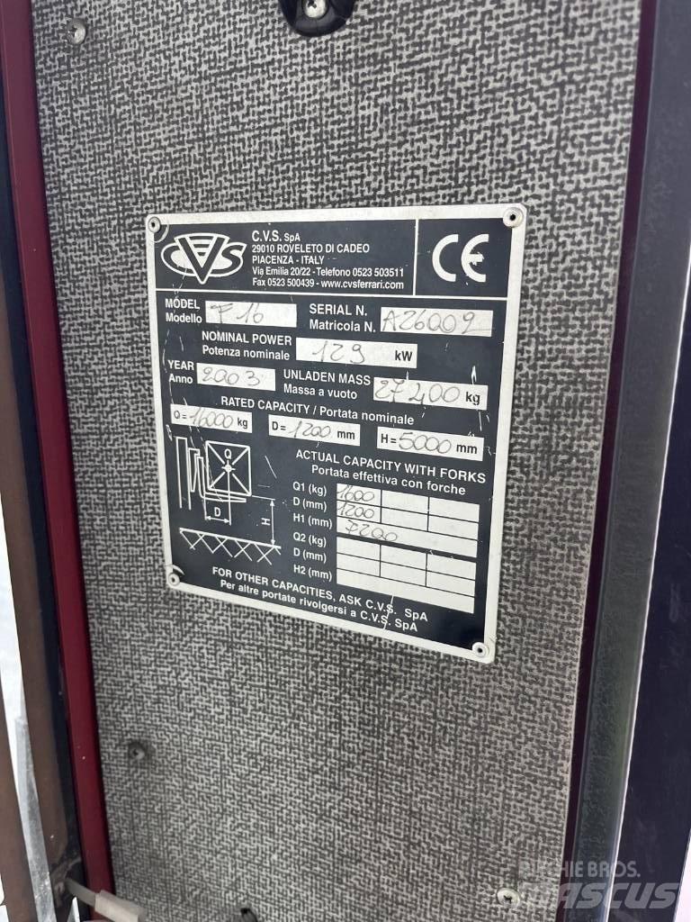 CVS Ferrari F16 디젤 지게차