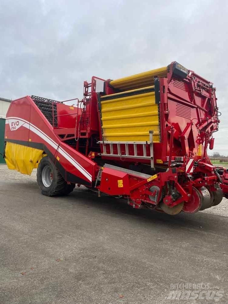 Grimme EVO 290 감자수확기 및 포테이토디거