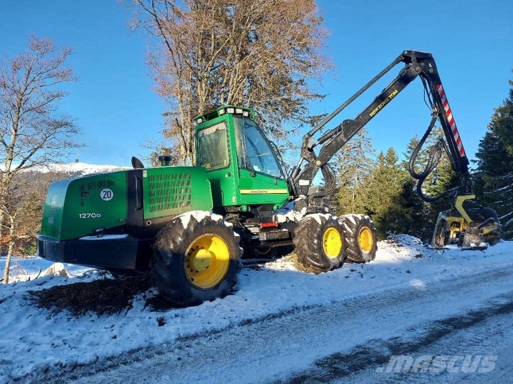 John Deere 1270 D 원목 하베스터