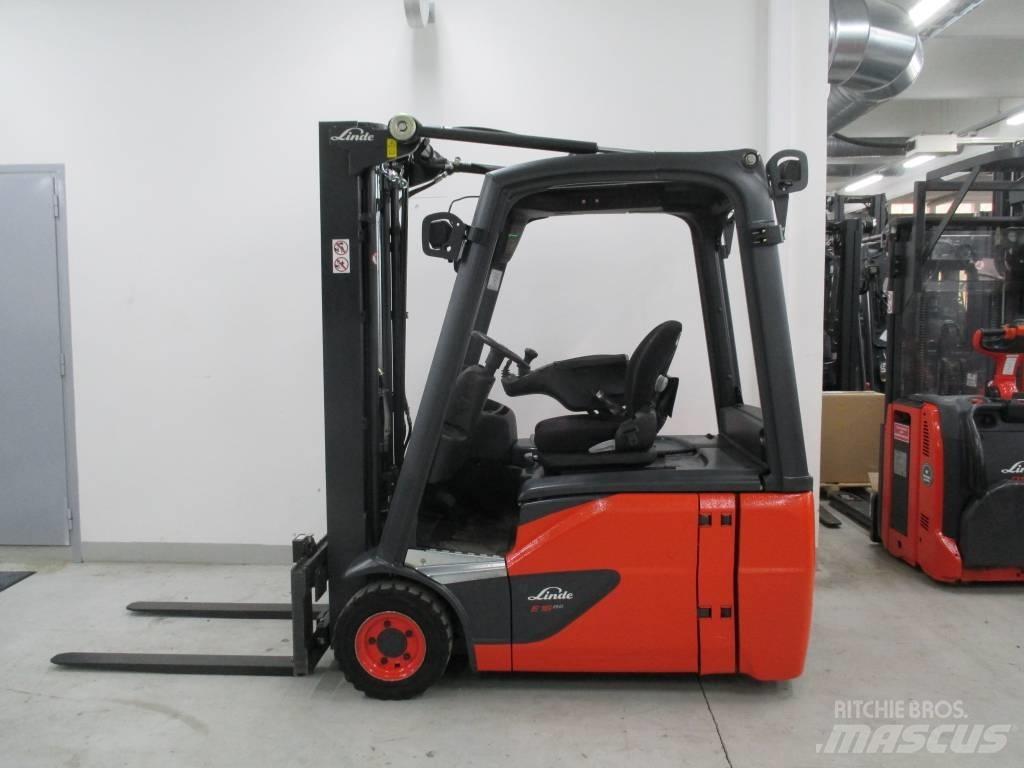 Linde E 16 전동 지게차