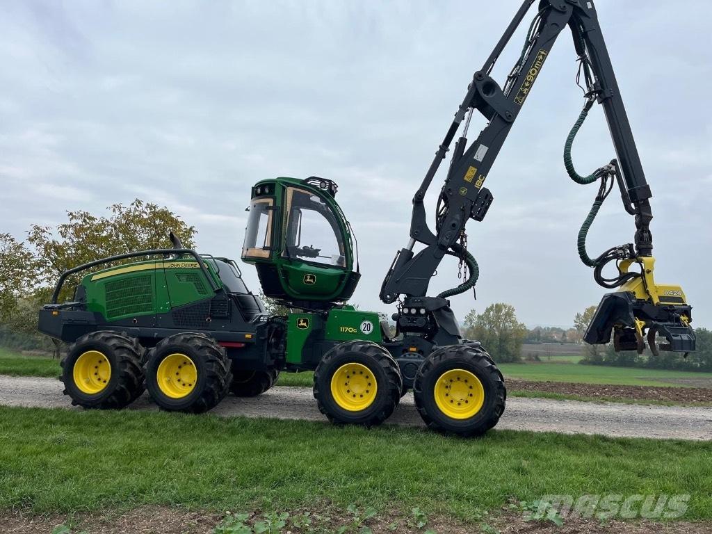 John Deere 1170G 원목 하베스터