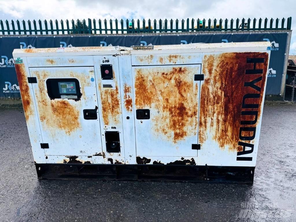 Hyundai DHY60KSE 디젤 발전기