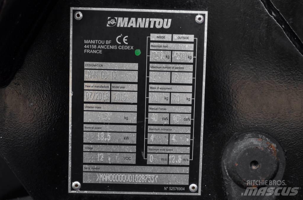Manitou ManGo 12 관절형 전동이동 리프트