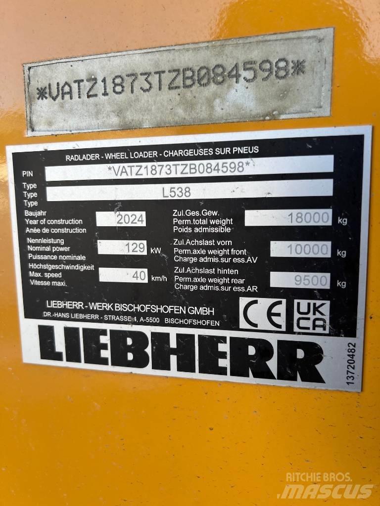 Liebherr L 538  휠로우더