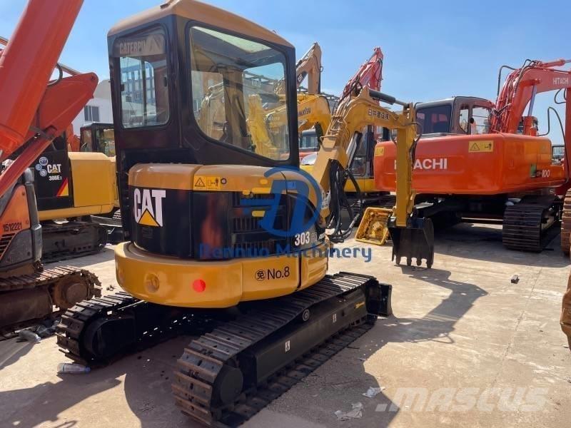 CAT 303 CR 소형 굴삭기 7톤 미만