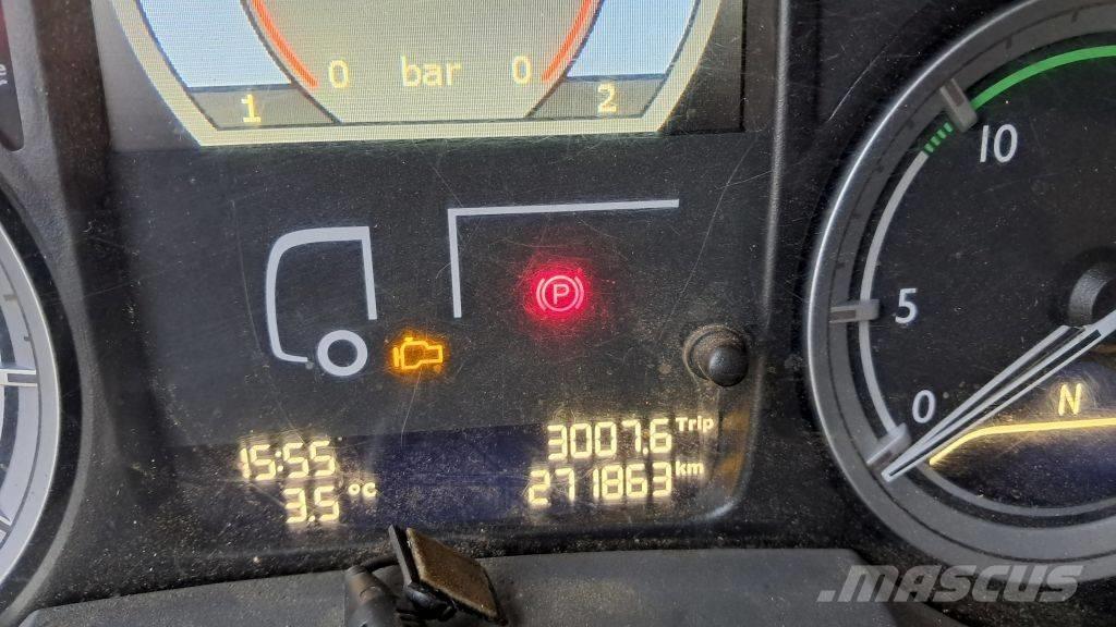 DAF XF 510 FAN 훅 리프트 트럭