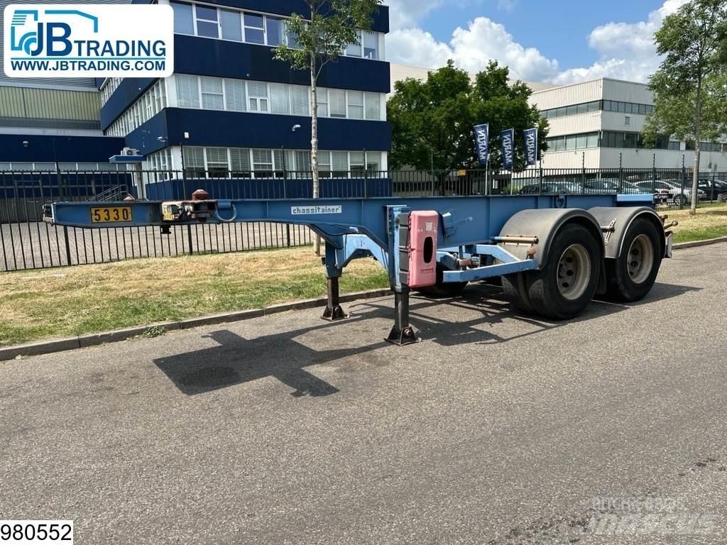 Asca Chassis 20 FT 컨테이너 세미 트레일러