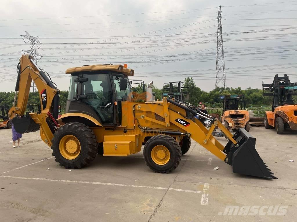 CAT 420 F 백호로더