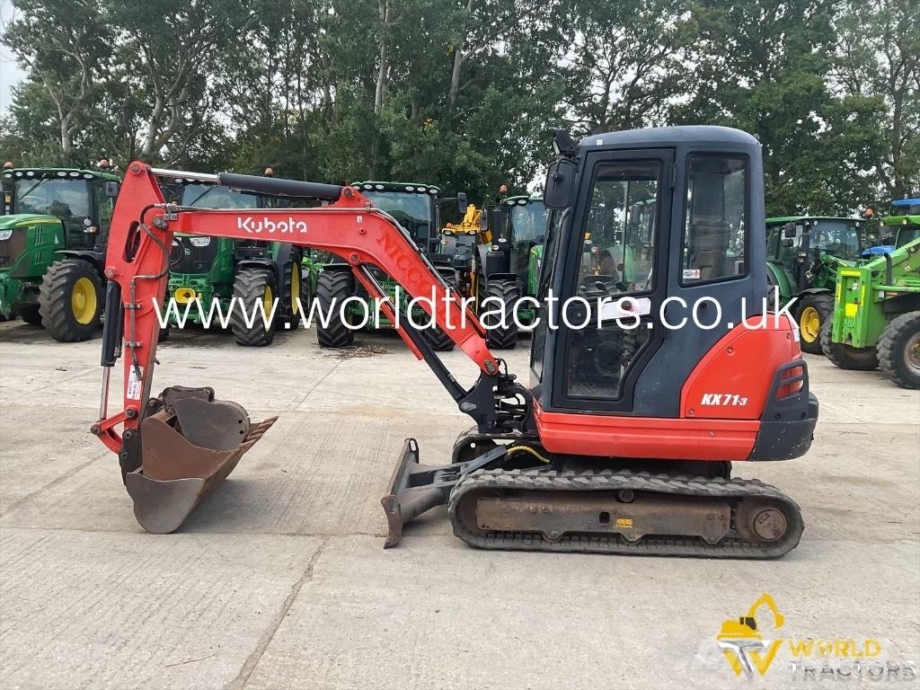 Kubota KX 71-3 소형 굴삭기 7톤 미만