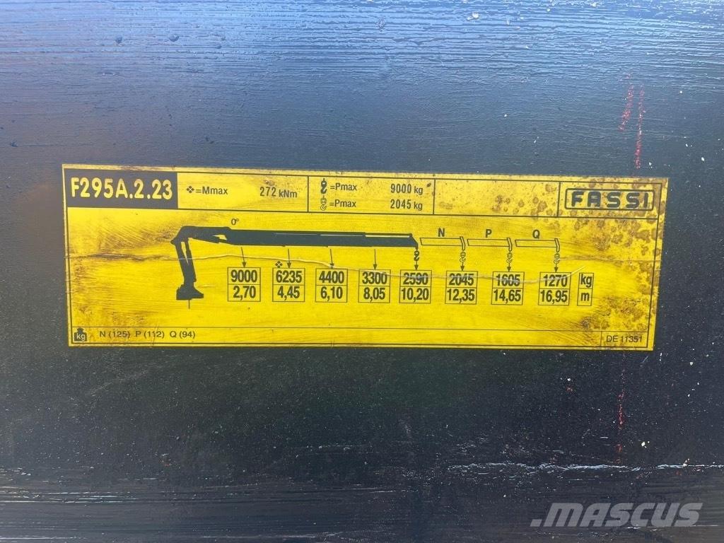 MAN TGS 35.360 8x4 크레인 트럭