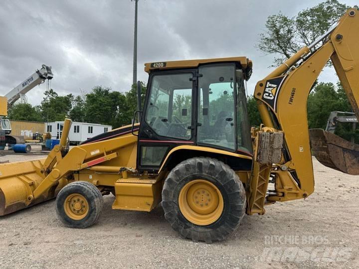 CAT 420 D 백호로더