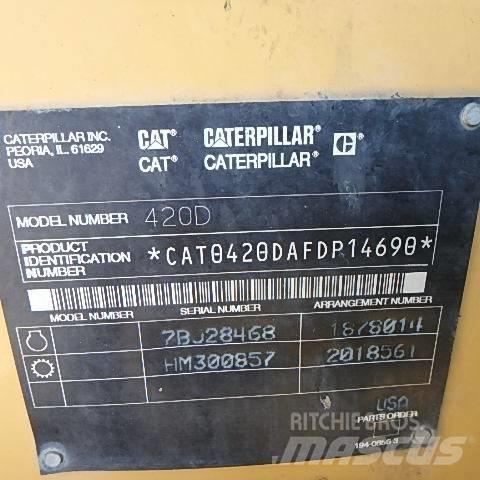CAT 420 D 백호로더