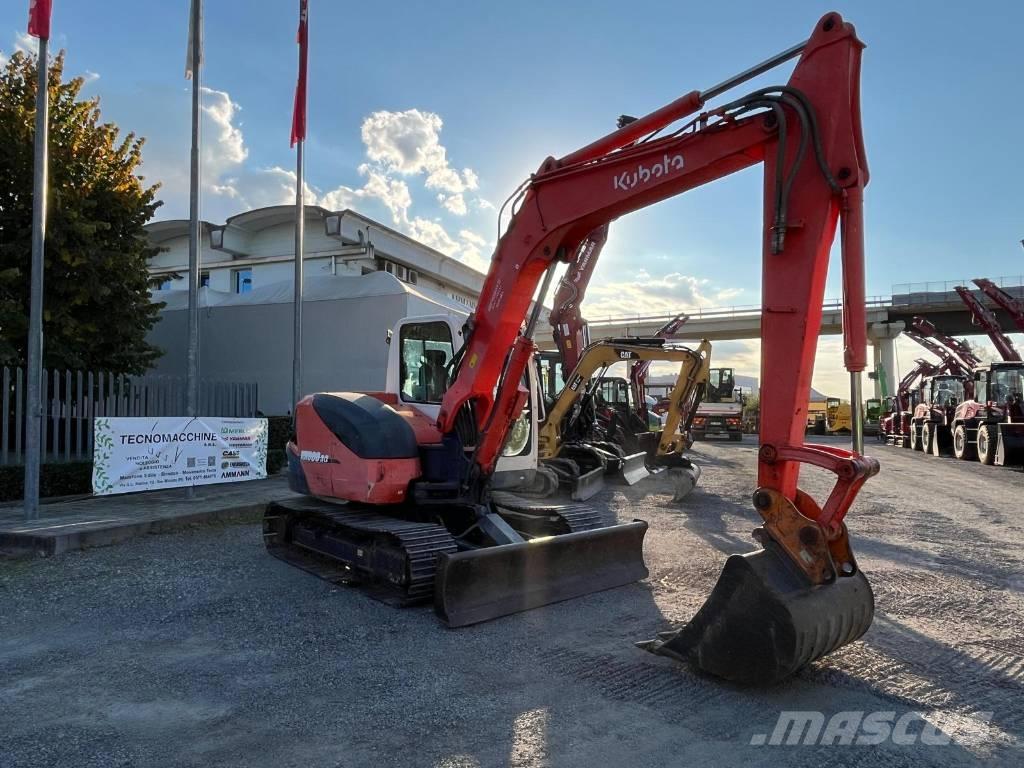 Kubota KX 080-3 A 중형굴삭기 7톤-28톤