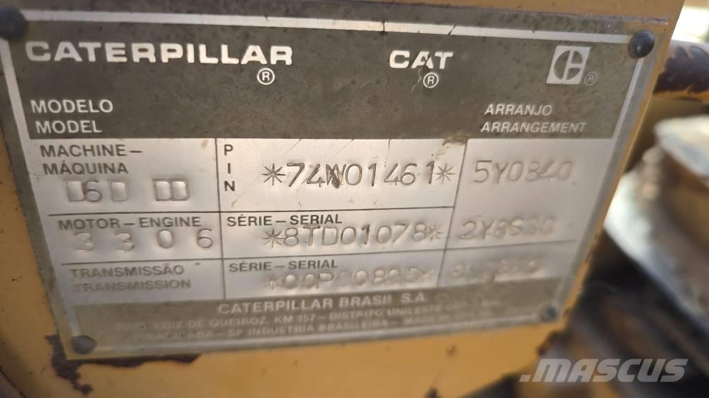 CAT D 6 D 크롤러 도저