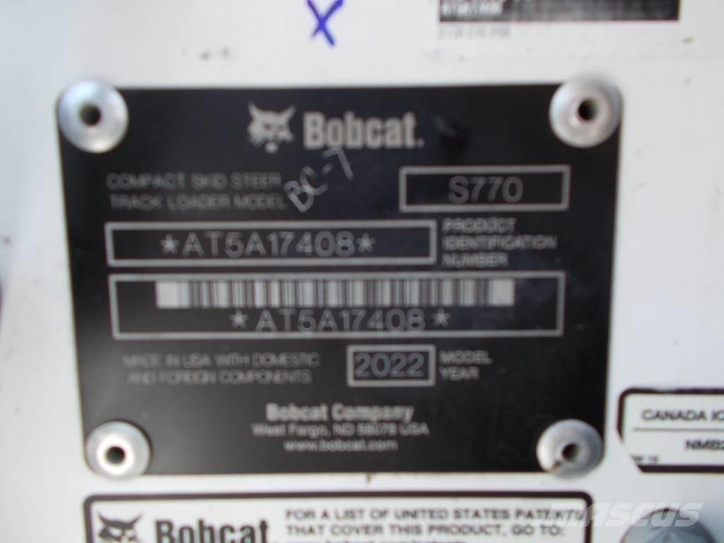 Bobcat S770  스키드로더