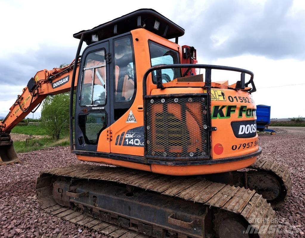 Doosan DX 140 LCR-3 원목 하베스터