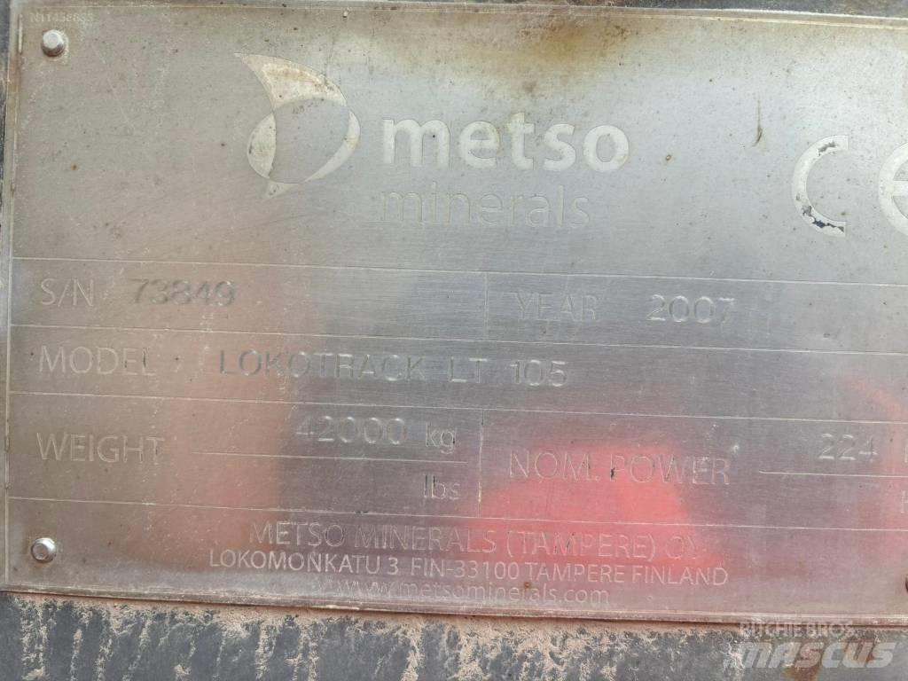 Metso LT 105 이동식 분쇄기
