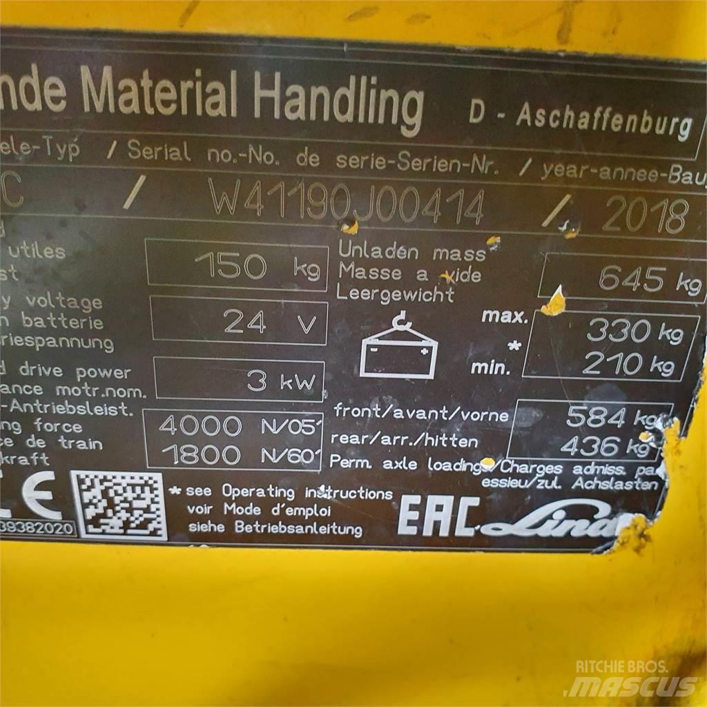 Linde P30C 견인 트럭